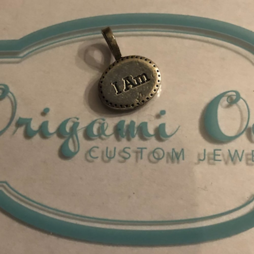 Origami Owl "I Am" Tag